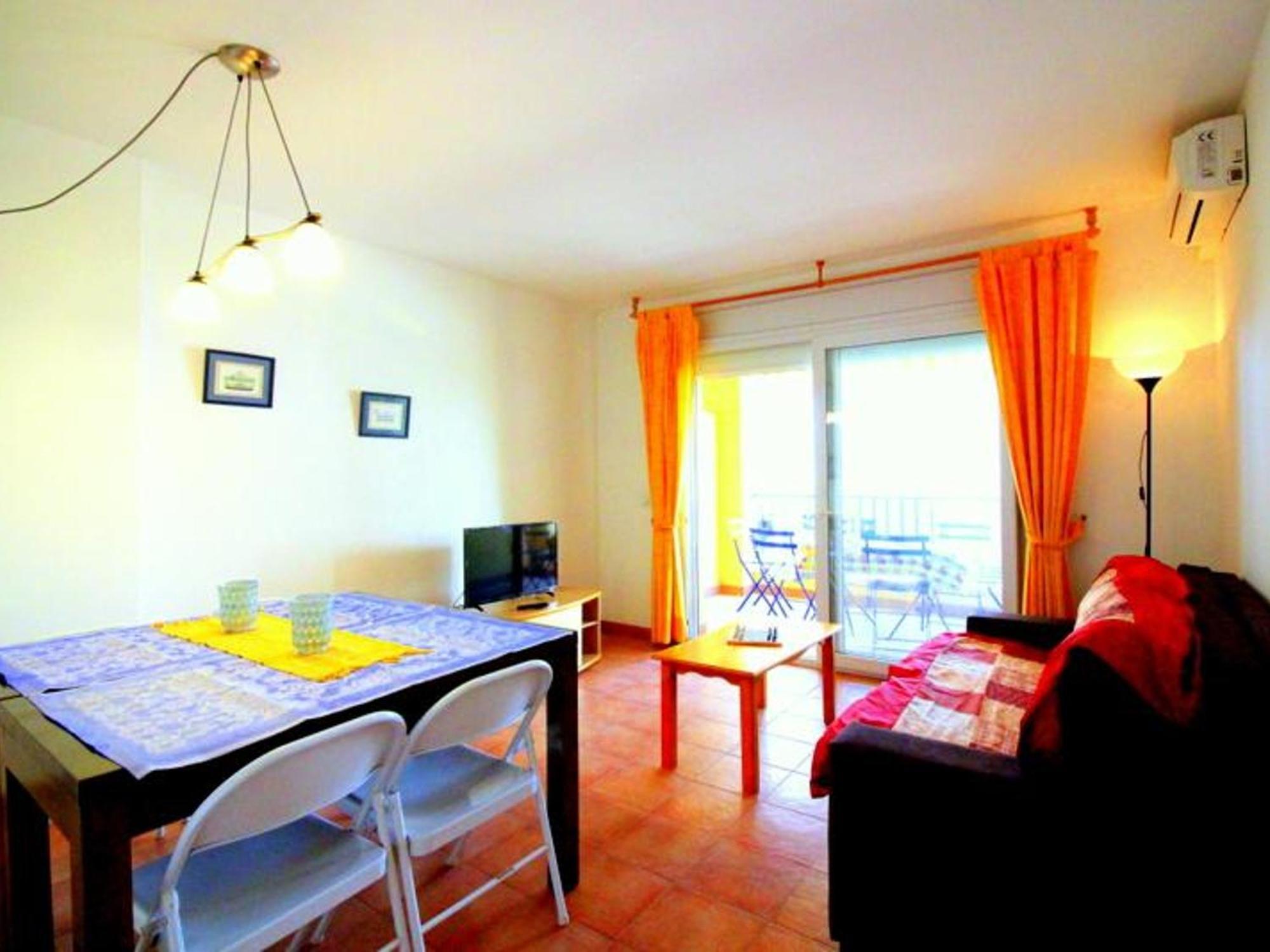 Luminoso Con Piscina, Terraza Y Parking, Cerca De La Playa En Santa Margarida - Es-228-125 * Roses