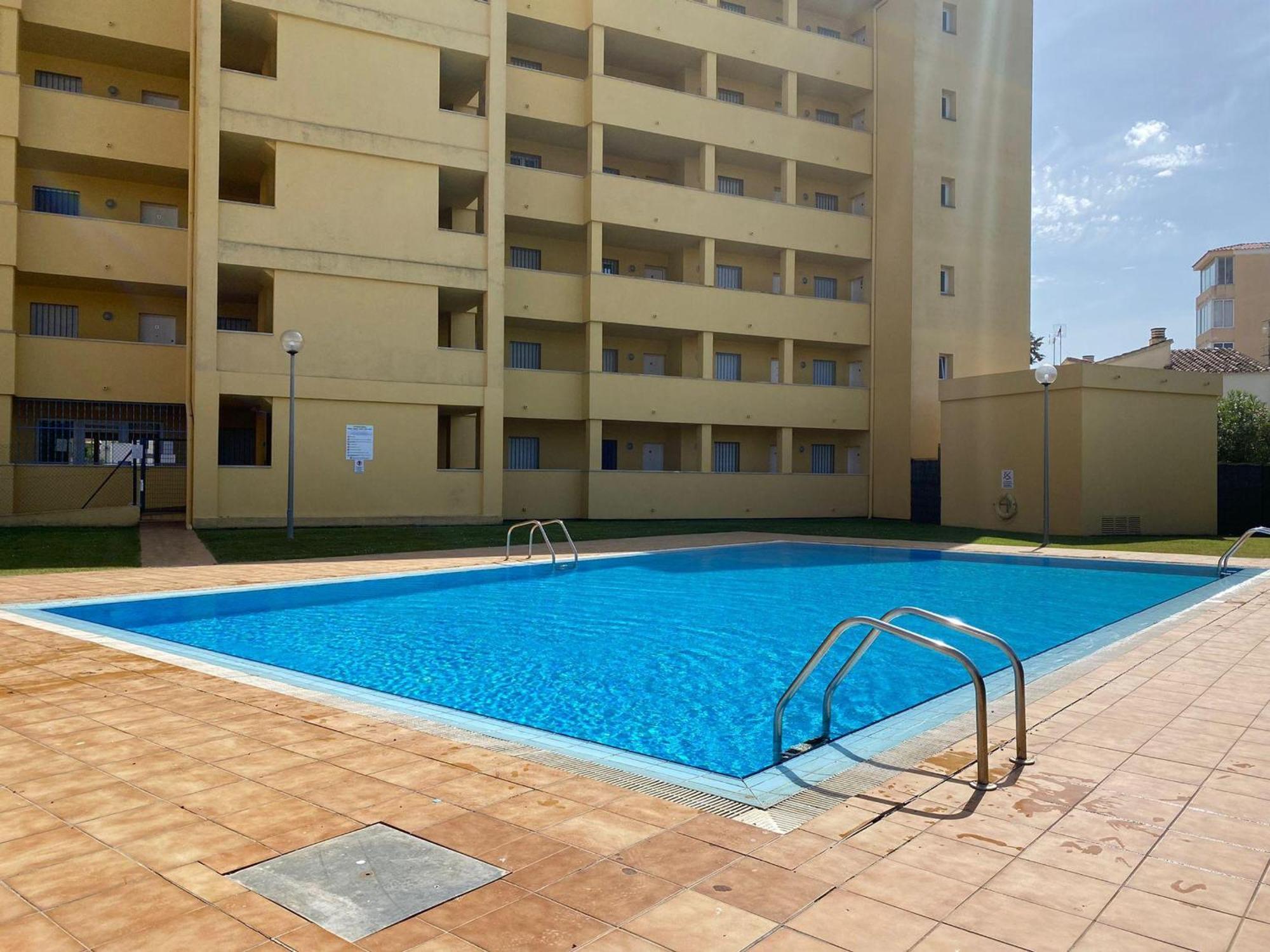 Apartment Luminoso Con Piscina, Terraza Y Parking, Cerca De La Playa En Santa Margarida - Es-228-125